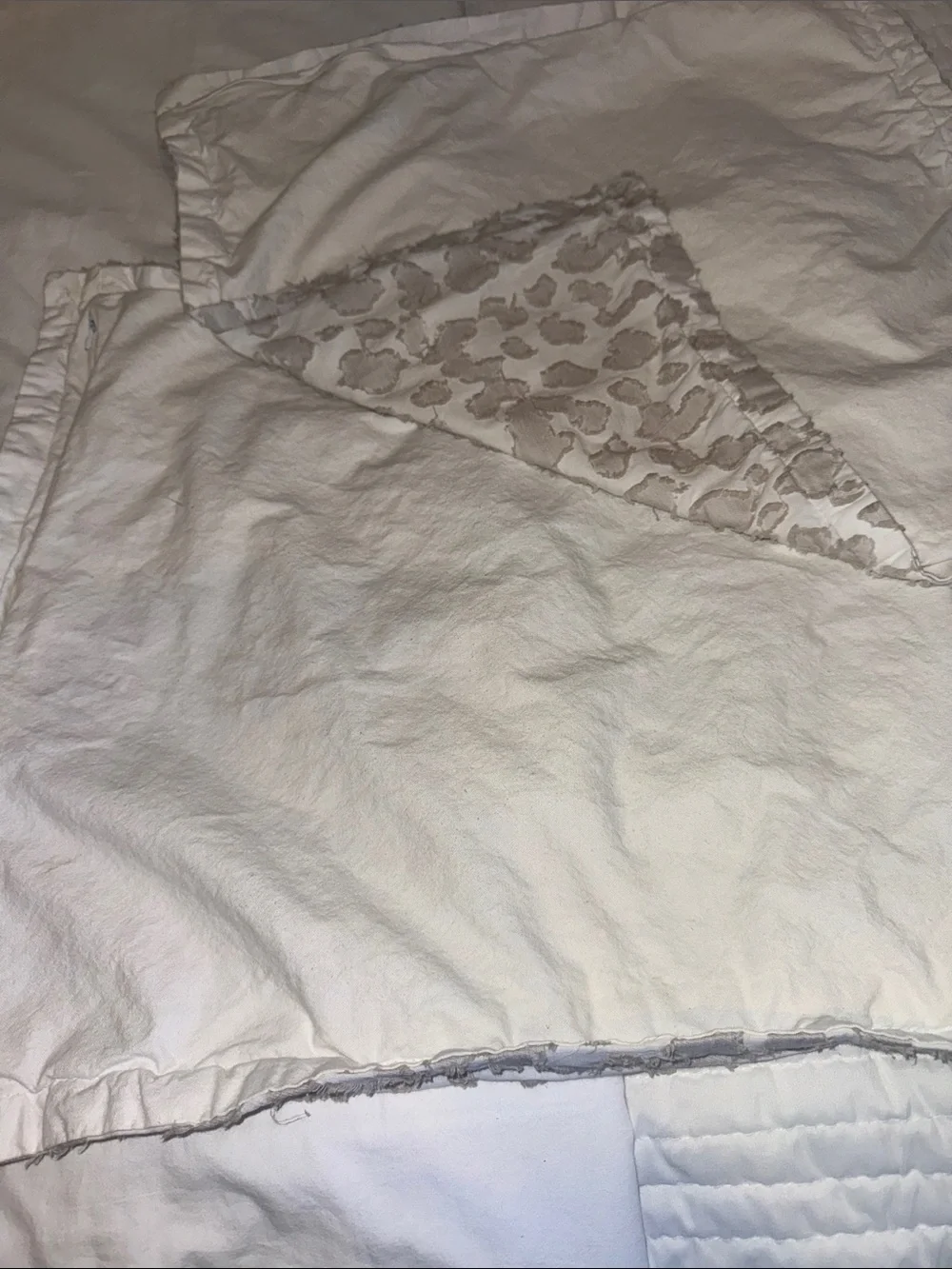 Beige Leopard Print Decorative Pillow Covers - Neutral Chic